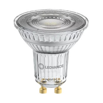 LED крушка Ledvance AC45738, GU10, PAR16, 8.3W, 575lm, 3000К | JAR Computers Ledvance LED PAR16 80 60° DIM P 8.3W 930 GU10