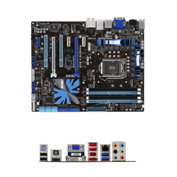Дънна платка Asus P7H57D-V EVO, H57, LGA1156, DDR3, 2xPCI-E (Sli/CF), HDMI & DVI, SB7.1 DTS, Lan1000, SATA RAID 0,1,5, 10, 2xSATA 6.0GB/s, 2x1394, 2xUSB3.0, ATX | JAR Computers Asus P7H57D-V EVO