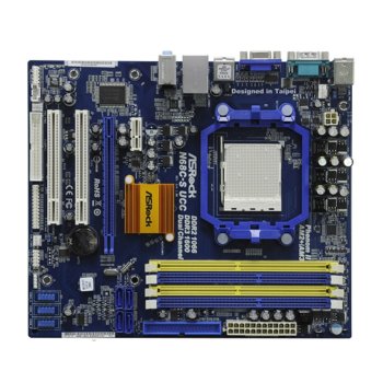 Дънна платка ASRock N68C-S UCC, AM2+/AM3, GeForce 7025, DDR3 & DDR2, VGA+PCI-E, SB5.1, Lan1000, SATA RAID 0,1,5, mATX, BULK | JAR Computers ASRock N68C-S UCC