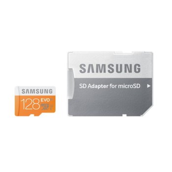 Samsung EVO 128GB microSD UHS-1 adapter MB-MP128DA