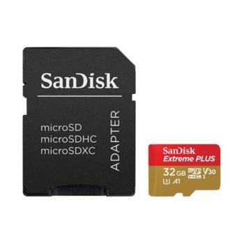 SanDisk Extreme Plus 32GB + SD Adapter