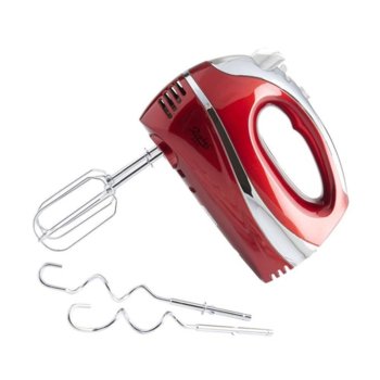 Миксер ZEPHYR ZP 1110 M, 5 степени + турбо функция, 4 бъркалки, 300W, червен | JAR Computers Ръчен миксер ZEPHYR ZP 1110 M