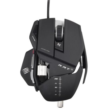 Mad Catz R.A.T. 5, лазерна, USB, черна