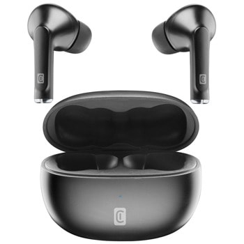 Слушалки Cellularline Flick, безжични, Bluetooth, микрофон, до 5 часа време на работа, черни | JAR Computers Cellularline Flick