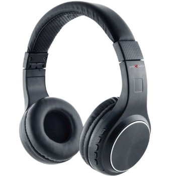 Слушалки Gembird BHP-WAW, безжични/жични, Bluetooth 4.2, AUX, микрофон, до 6 часа време на работа,черни | JAR Computers Gembird BHP-WAW