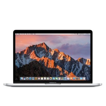 Лаптоп Apple MacBook Pro 13 (Z0UL0003T/BG), сребрист, двуядрен Kaby Lake Intel Core i5-7360U 2.3/3.6GHz, 13.3" (33.78 cm) Quad HD IPS LED Retina дисплей, 8GB LPDDR3, 256GB SSD, 2x Thunderbolt 3, Sierra, 1.37kg | JAR Computers Apple MacBook Pro 13 Silver Z0UL0003T/BG