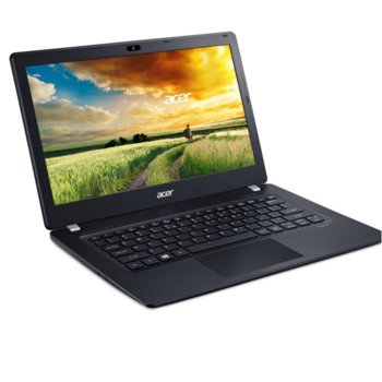 Лаптоп Acer Aspire V3-372 (NX.G7BEX.004))(Черен), дву-ядрен Skylake Intel i5-6200U 2.3/2.8GHz, 13.3" (33.78 cm) HD LED Display (HDMI), 4GB, 256GB SSD, USB 3.0, Linux, 1.5kg | JAR Computers Acer Aspire V3-372 NX.G7BEX.004