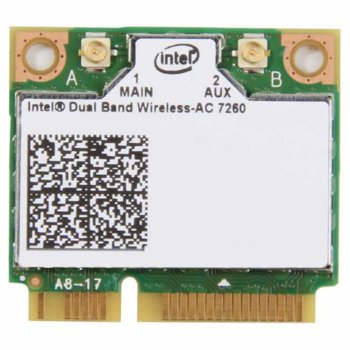 Intel AC-7260 DualBand Wireless Bluetooth M2