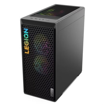 Настолен компютър Lenovo Legion T5 26ARA8 (90UY0078RM), осемядрен AMD Ryzen 7 7700 3.8/5.3GHz, GF RTX 4060 Ti 8GB, 32GB DDR5, 1TB SSD NVMe, 4x USB 3.2 Gen 1, 1x USB-C 3.2 Gen 2, No OS | JAR Computers Lenovo Legion T5 26ARA8 90UY0078RM