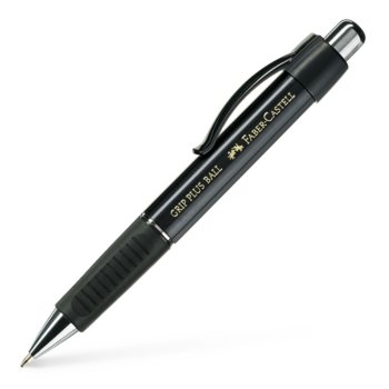 Faber-Castell Химикалка Grip Plus черна