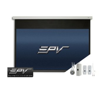 Екран Elite Screens PowerMAX PRO, 110" (279.4 cm), за стена/таван, 2 г. гаранция | JAR Computers Elite Screen PM110HT-E12 110  White