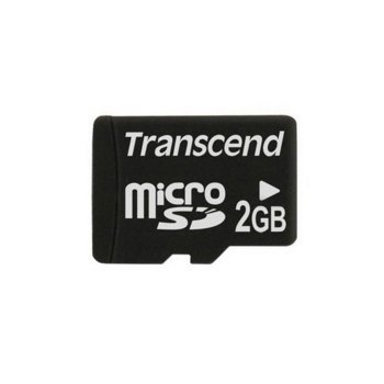 2GB Micro SD, Transcend