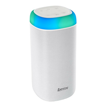 Тонколона Hama Shine 2.0, 30W, безжична, Bluetooth, 3.5 mm Jack, IPX4, до 12 часа време на работа, бяла | JAR Computers Hama Shine 2.0 White