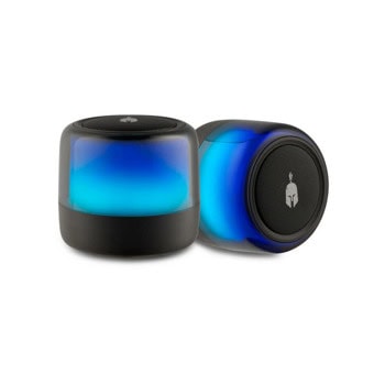 Тонколони Spartan Gear Syrinx S Small 2.0, черни, 2x 5W, 3.5 mm jack, 100Hz - 20kHz честотен диапазон | JAR Computers Тонколони Spartan Gear Syrinx S Small