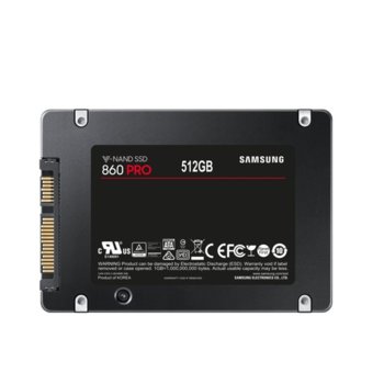 Samsung SSD 860 PRO 512GB Int. 2.5 SATA