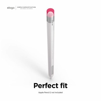 Силиконов калъф Elago Apple Pencil 2 Cover White