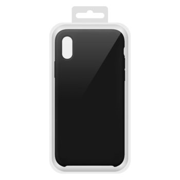 Силиконов гръб iPhone 7/8 Plus Черен Soft touch