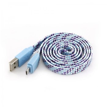 Sbox USB-103CF-BL USB A(м) към USB Micro B(м) 1m