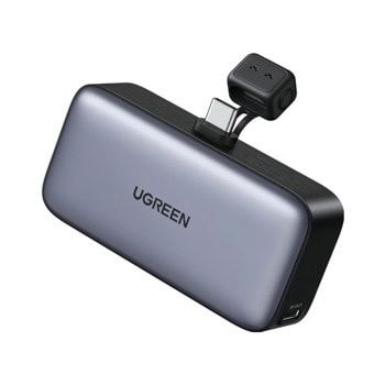 Външна батерия /power bank/ Ugreen PB503, 5000 mAh, черна, 1x USB-C(м), 1x USB-C(ж), 22.5W | JAR Computers Ugreen PB503 35338