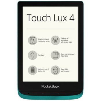PocketBook PB627 TOUCH LUX 4 EMERALD