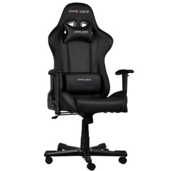 Геймърски стол DXRacer Formula OH/FE08/N, черен | JAR Computers DXRacer Formula OH/FE08/N