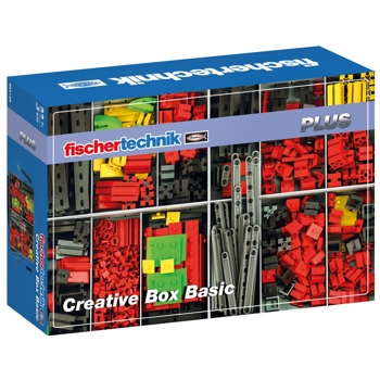 Конструктор Fischertechnik Creative Box Basic, 630 компонента, над 7г. | JAR Computers Fischertechnik Creative Box Basic 554195