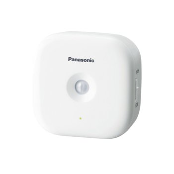 Датчик за движение Panasonic KX-HNS102FXW, за система "умен дом" за контрол в дома, външен/вътрешен обхват 300/50м, разстояние за засичане 5м, настройка за чувствителност | JAR Computers Panasonic KX-HNS102FXW