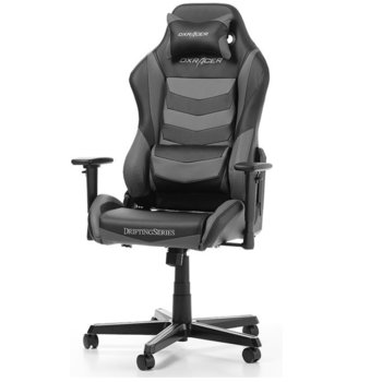 Геймърски стол DXRacer Drifting OH/DM166/NG, черен/сив | JAR Computers DXRacer DRIFTING OH/DM166/NG
