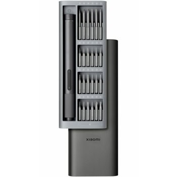 Отвертка Xiaomi Mi Cordless Precision Screwdriver Kit (BHR5474GL), комплект, 24 накрайника, магнитна кутия, черна | JAR Computers Xiaomi Mi Cordless Precision Screwdriver Kit