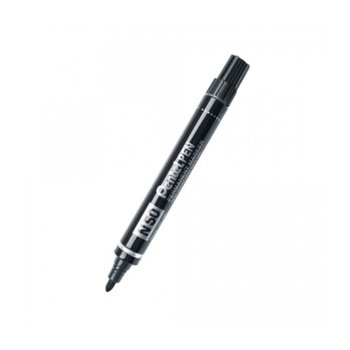 Маркер Pentel N50, черен, от 1.5 до 2.5 mm, перманентен | JAR Computers Pentel N50