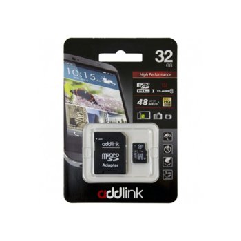 Addlink 32GB Micro SD, Class 10
