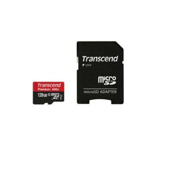 128GB microSDHC Transcend TS128GUSDU1 C10