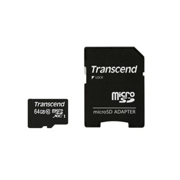 64GB microSDXC Transcend Premium TS64GUSDXC10