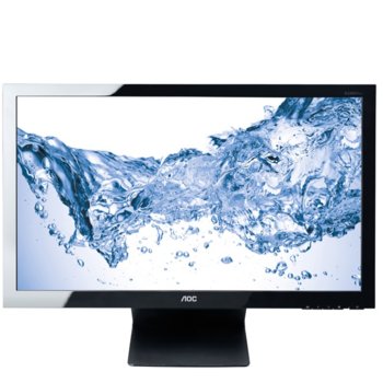 Монитор 21.5" (54.61 cm) AOC e2262Vwh/BW, FULL HD LED, 2ms, 50 000 000:1, 250cd/m2, HDMI, TCO5.0, 3г. | JAR Computers 21.5 AOC e2262Vwh/BW HDMI