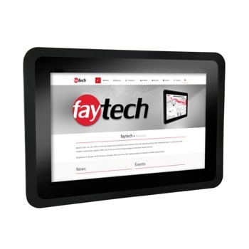 Индустриален тъч монитор Faytech 1010501970 FT07TMBCAPOB, 7" (17.78 cm)HD Touchscreen, HDMI, DVI-D, VGA | JAR Computers Faytech 1010501970 FT07TMBCAPOB