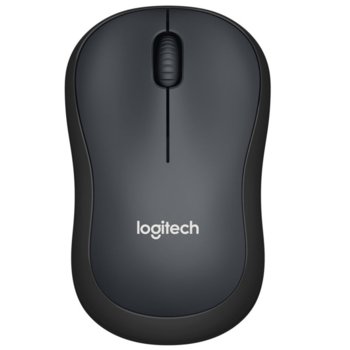 Мишка Logitech B220 Silent, оптична (1000 dpi), безжична, USB, черна | JAR Computers Logitech B220 Silent 910-004881