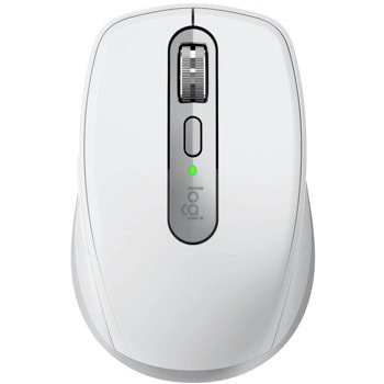 Мишка Logitech MX Anywhere 3S for Mac Pale Grey, оптична (8000dpi), безжична, Bluetooth, бяла, 6 бутона | JAR Computers Logitech MX Anywhere 3S for Mac Pale Grey