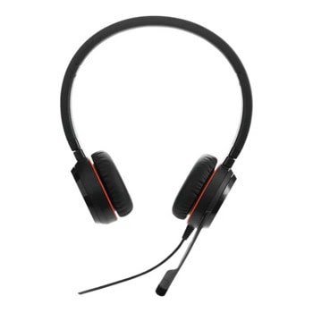 Слушалки Jabra Evolve 30 II MS Stereo 5399-823-369, USB, Jack 3.5mm, шумопремахващ микрофон, Hi-fi/DSP, сертифицирани за Microsoft Teams, черни | JAR Computers Jabra Evolve 30 II Stereo MS 5399-823-369