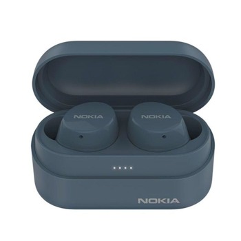 Слушалки Nokia BH-405 Earbuds, безжични, Bluetooth, микрофон, тип "тапи", IPx7, сини | JAR Computers Nokia BH-405 EARBUDS Blue