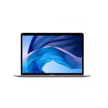 Лаптоп Apple MacBook Air 13 (MVFH2ZE/A_Z0X10006P/BG)(сив), двуядрен Amber Lake Y Intel Core i5-8210Y 1.6/3.6 GHz, 13.3" (33.78 cm) Retina IPS LED-backlit Display, (Thunderbolt), 8GB, 128GB SSD, macOS Mojave, 1.25 kg, БГ клавиатура | JAR Computers Apple MacBook Air 13 BG keyboard Grey