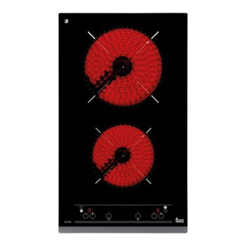 Стъклокерамичен плот за вграждане Teka TZ 3210, 2 нагревателни зони, автоматично изключване за безопастност, независимо програмиране на всяка зона, индикатор за остатъчна топлина, черен | JAR Computers Teka TZ 3210