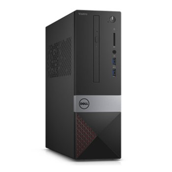 Настолен компютър Dell Vostro 3250 SFF (N301VD3250SFFEMEA02_UBU), двуядрен Skylake Intel Core i3-6100 3.70 GHz, 4GB DDR3L RAM, 500GB HDD, 2x USB 3.0, клавиатура и мишка, Linux | JAR Computers Dell Vostro 3250 SFF N301VD3250SFFEMEA02_UBU