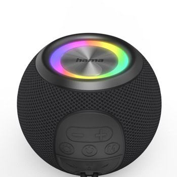 Hama Ball Shape Speaker Black 188237