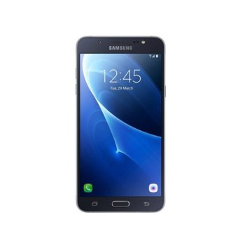 Samsung Galaxy J5 (2016) (черен), 5.2" (13.21 cm)HD Super AMOLED екран, четири-ядрен Qualcomm MSM8916 Snapdragon 410 1.2GHz, 2GB RAM, 16GB Flash памет (+microSD лот), 13.0 & 5.0 Mpix camera, Android, 158g | JAR Computers Samsung Galaxy J5 (2016) SM-J510FN Black