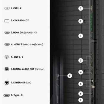 Hisense 65UR9S | JAR Computers Hisense 65UR9S