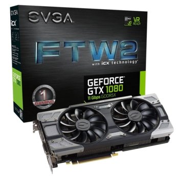 EVGA GeForce GTX 1080 EVGA-VC-GTX1080-FTW2-8GB-iCX