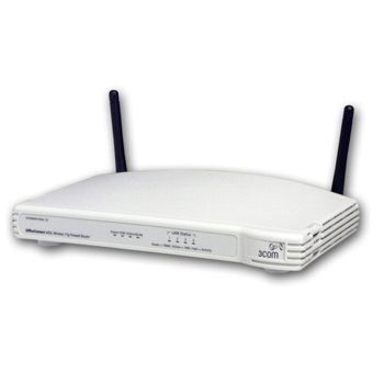 3Com Wireless 54Mbps Router, 11g Cable/DSL