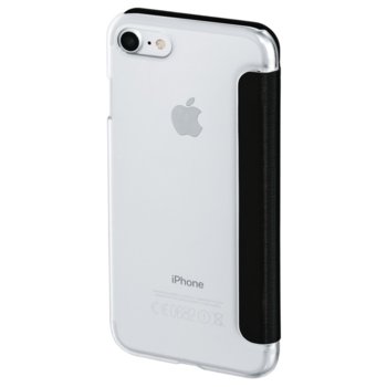 Калъф HAMA Clear за Apple iPhone 7/8, Черен