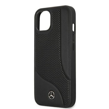 Mercedes Perforated Area Genuine Leather Hard Case