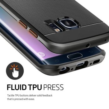 Spigen Neo Hybrid Case for Galaxy S6 Edge gunmetal